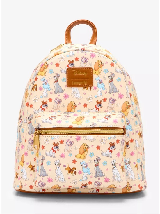 Loungefly Handbags - Loungefly Disney Dogs Floral Mini Backpack